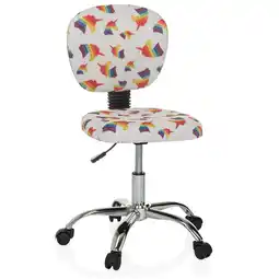 Netto Marken-Discount hjh OFFICE Kinderdrehstuhl KID BUBBLE Stoff ohne Armlehnen Angebot