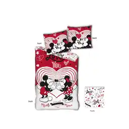 Netto Marken-Discount Mickey Maus Bettwäsche Set für Kinder – 140x200 cm Bettbezug & 63x63 cm Kissenbezug Angebot
