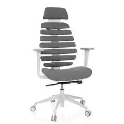 Netto Marken-Discount hjh OFFICE Profi Bürostuhl ERGO LINE W Stoff mit Armlehnen Angebot