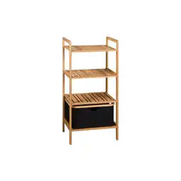 Netto Marken-Discount KESPER Regal mit Korb, Bambus, FSC Angebot