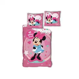 Netto Marken-Discount Minnie Maus Kinder Bettwäsche 140x200 cm 100% Mikrofaser Angebot