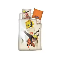 Netto Marken-Discount Naruto Kinderbettwäsche aus Baumwolle – 140x200 cm Bettbezug & 65x65 cm Kissenbezug Angebot