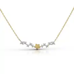 Netto Marken-Discount Fascination by Ellen K. Collier 375/- Gelbgold bicolor Zirkonia Angebot