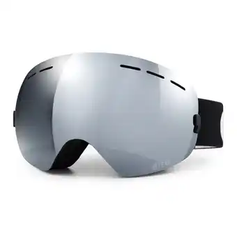 Netto Marken-Discount YEAZ Ski- Snowboardbrille ohne Rahmen silber verspiegelt XTRM-SUMMIT Angebot