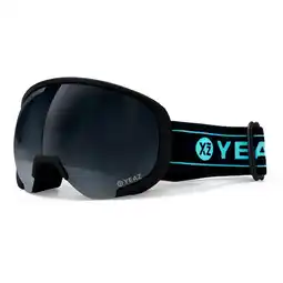 Netto Marken-Discount YEAZ Ski- und Snowboard-Brille schwarz/matt schwarz BLACK RUN Angebot