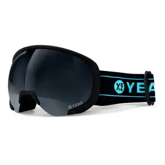 Netto Marken-Discount YEAZ Ski- und Snowboard-Brille schwarz/matt schwarz BLACK RUN Angebot