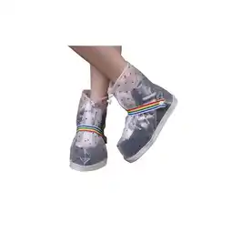 Netto Marken-Discount LA VAGUE Überziehschuhe RAINBOW DAY Angebot