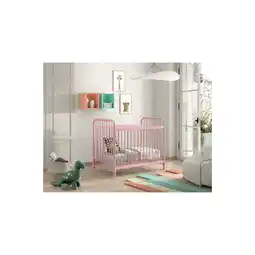 Netto Marken-Discount JAXX BRONXX Babybett mit Liegefläche 60 x 120 cm, Ausf. Metall Pink matt - versch. Ausführungen Angebot