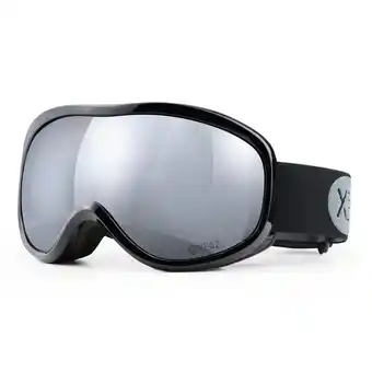 Netto Marken-Discount YEAZ Ski- und Snowboard-Brille silber/schwarz STEEZE Angebot