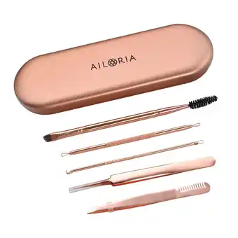 Netto Marken-Discount AILORIA Mitesserentferner- & Augenbrauen-Set PURE PRO Angebot
