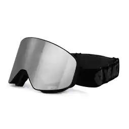 Netto Marken-Discount YEAZ Magnet-Ski-Snowboardbrille silber verspiegelt/schwarz APEX Angebot