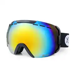 Netto Marken-Discount YEAZ Ski- Snowboardbrille schwarz/rot/weiß RIDGE Angebot
