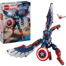 Netto Marken-Discount LEGO Konstruktionsspielzeug Marvel Super Heroes New Captain America Baufigur Angebot