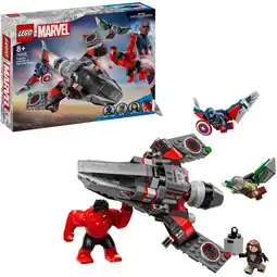 Netto Marken-Discount LEGO Konstruktionsspielzeug Marvel Super Heroes Showdown zwischen Captain America und Red Hulk Angebot