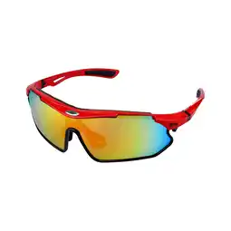 Netto Marken-Discount YEAZ Sport-Sonnenbrille rot/schwarz/rot SUNRAY Angebot