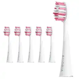 Netto Marken-Discount AILORIA Extra Clean Ersatzbürstenköpfe 6er Set SHINE BRIGHT Angebot