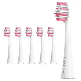 Netto Marken-Discount AILORIA Extra Clean Ersatzbürstenköpfe 6er Set SHINE BRIGHT Angebot