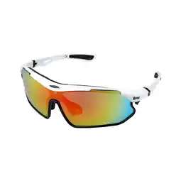 Netto Marken-Discount YEAZ Sport-Sonnenbrille weiß/schwarz/rot SUNRAY Angebot