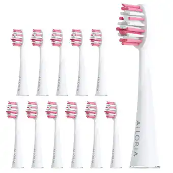 Netto Marken-Discount AILORIA Extra Clean Ersatzbürstenköpfe 12er Set SHINE BRIGHT Angebot