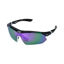 Netto Marken-Discount YEAZ Sport-Sonnenbrille schwarz/weiß/lila SUNRAY Angebot