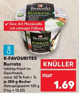 Kaufland K-FAVOURITES Burrata Angebot