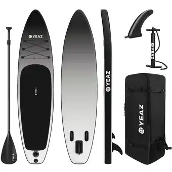 Netto Marken-Discount YEAZ SUP Board und Kit BLACK SANDS BEACH - EXOTRACE PRO - SET Angebot