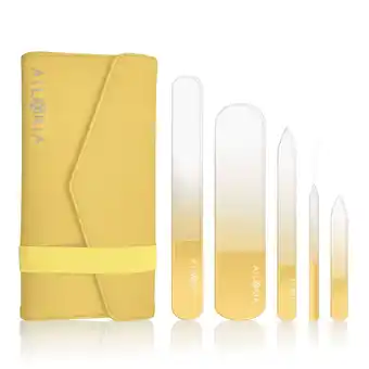 Netto Marken-Discount AILORIA Glas-Nagelfeilenset CONTOUR LUXE Angebot