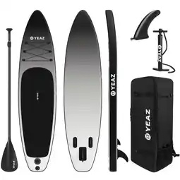 Netto Marken-Discount YEAZ SUP Board und Kit BLACK SANDS BEACH - EXOTRACE - SET Angebot