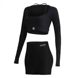 Netto Marken-Discount YEAZ SET Long Top + Shorts CLUB LEVEL Angebot