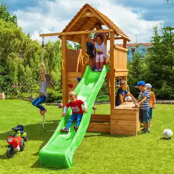 Netto Marken-Discount FUNGOO Spielturm Klettergerüst FORTRESS Toybox Angebot