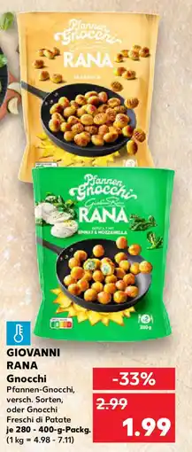 Kaufland GIOVANNI RANA Gnocchi Angebot