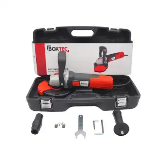 Netto Marken-Discount BOXTEC Betonschleifer 125 mm Sanierungsfräse 1.400W, Set mit Koffer Angebot