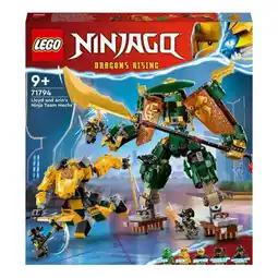 Netto Marken-Discount LEGO NINJAGO Lloyds und Arins Training-Mechs Angebot