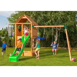 Netto Marken-Discount FUNGOO Spielturm Klettergerüst FORTRESS Move+ Angebot