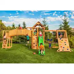 Netto Marken-Discount FUNGOO MAXI SET Spielturm Klettergerüst FUN GYM Angebot