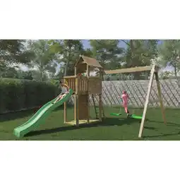 Netto Marken-Discount FUNGOO Spielturm Klettergerüst Boomer3 KDI Angebot