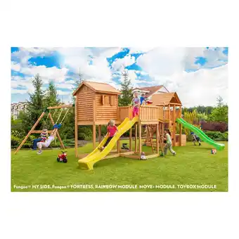 Netto Marken-Discount FUNGOO MAXI SET Spielturm Klettergerüst PLAY BOX Angebot
