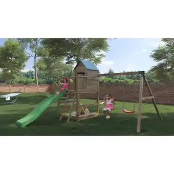 Netto Marken-Discount FUNGOO Spielturm Klettergerüst JARCAS_4 Angebot