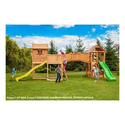 Netto Marken-Discount FUNGOO MAXI SET Spielturm Klettergerüst SIZED PLAZA Angebot