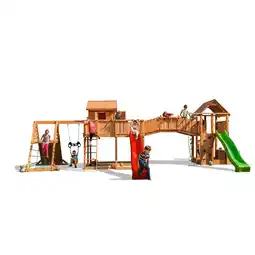 Netto Marken-Discount FUNGOO MAXI SET Spielturm Klettergerüst SPIDER LAND Angebot