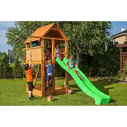 Netto Marken-Discount FUNGOO Spielturm Klettergerüst FORTRESS Angebot