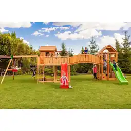 Netto Marken-Discount FUNGOO MAXI SET Spielturm Klettergerüst SMILE FARM Angebot