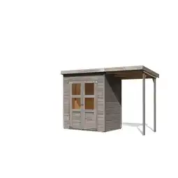 Netto Marken-Discount Karibu Gartenhaus Kano 5 im Set Angebot