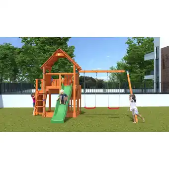 Netto Marken-Discount FUNGOO Spielturm Klettergerüst BIG LEADER MOVE RED Angebot