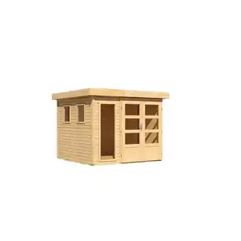 Netto Marken-Discount Karibu Gartenhaus Pentus 3,5 Angebot