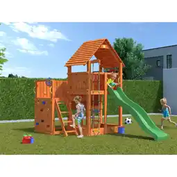 Netto Marken-Discount FUNGOO Spielturm Klettergerüst BIG LEADER Angebot