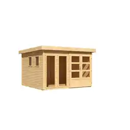 Netto Marken-Discount Karibu Gartenhaus Pentus 6 Angebot