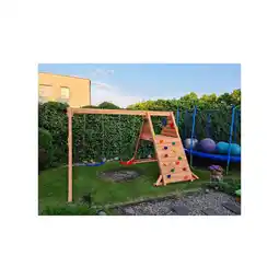 Netto Marken-Discount FUNGOO Spielturm Klettergerüst SPIDER KING mit Schaukel Angebot
