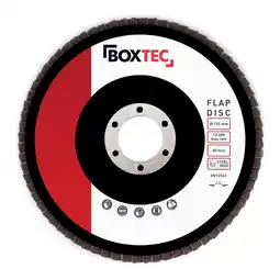 Netto Marken-Discount BOXTEC Fächerscheiben BRAUN 125mm Lamellenscheiben für Metall & Holz Angebot