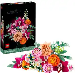 Netto Marken-Discount LEGO Konstruktionsspielzeug Botanicals Schöner Rosafarbener Blumenstrauß Angebot